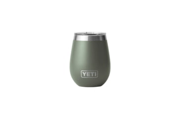 Image of Yeti Rambler 10 oz Wine Tumbler with MagSlider Lid, CampGreen, 21071501686