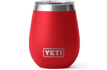 Image of Yeti Rambler 10 oz Wine Tumbler with MagSlider Lid, Rescue Red, 21071503803