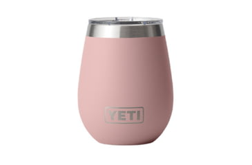 Image of Yeti Rambler 10 oz Wine Tumbler with MagSlider Lid, Sandstone Pink, 21071500921