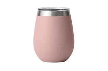 Image of Yeti Rambler 10 oz Wine Tumbler with MagSlider Lid, Sandstone Pink, 21071500921