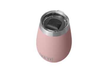 Image of Yeti Rambler 10 oz Wine Tumbler with MagSlider Lid, Sandstone Pink, 21071500921