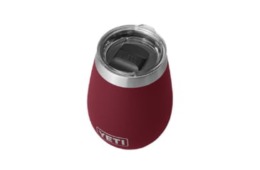 Image of Yeti Rambler 10oz Wine Tumbler with MagSlider Lid, Harvest Red, 21071500659