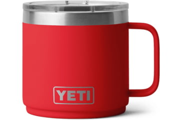 Image of Yeti Rambler 14 oz Stackable Mug w/Durasip Ceramic Lining, Rescue Red, 21071507361