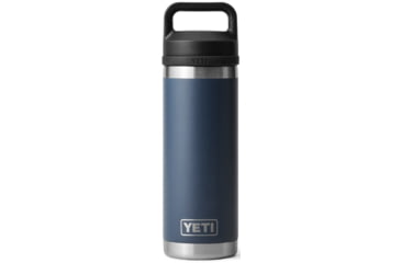 Image of Yeti Rambler 18 oz Bottle Chug, Navy/Rescue Red/White, 18 oz, 21071505902