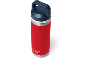 Image of Yeti Rambler 18 oz Bottle Chug, Rescue Red/White/Navy, 18 oz, 21071505903