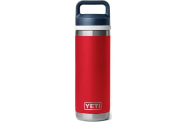 Image of Yeti Rambler 18 oz Bottle Chug, Rescue Red/White/Navy, 18 oz, 21071505903