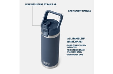 Image of Yeti Rambler 18 oz C Straw Bottle, Firefly Yellow, 18 oz, 21071504709