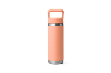 Image of Yeti Rambler 18 oz C Straw Bottle, Lowcountry Peach, 21071505456