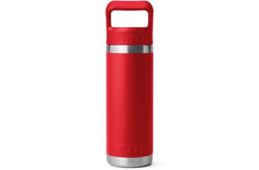 Image of Yeti Rambler 18 oz C Straw Bottle, Rescue Red, 21071502326