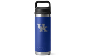 Image of Yeti Rambler 18 oz Water Bottle w/Chug Cap, Blue/NCAA Kentucky, 28100006757