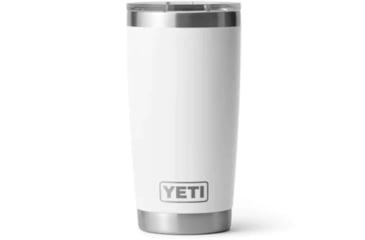 Image of Yeti Rambler 20 oz Tumbler w/Magslider Lid, White, 21071502223
