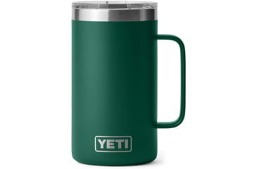 Image of Yeti Rambler 24 oz Mug MS, Black Forest Green, 21071505926