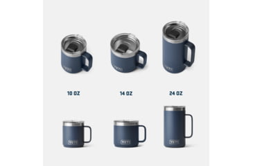 Image of Yeti Rambler 24 oz Mug with MagSlider Lid, Navy, 21071502270
