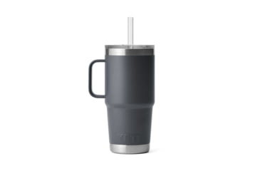 Image of Yeti Rambler 25 oz Straw Mug, Charcoal, 25 oz, 21071501804