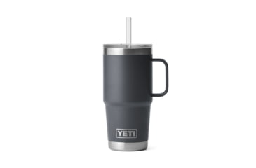 Image of Yeti Rambler 25 oz Straw Mug, Charcoal, 25 oz, 21071501804