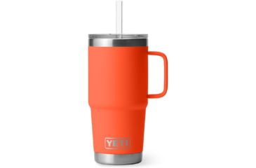 Image of Yeti Rambler 25 oz Straw Mug, Papaya, 25 oz, 21071504860