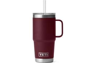 Image of Yeti Rambler 25 oz Straw Mug, Wild Vine Red, 21071503249