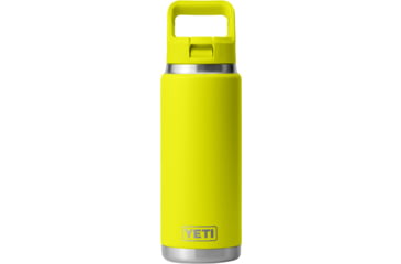 Image of Yeti Rambler 26 oz C Straw Bottle, Firefly Yellow, 26 oz, 21071504718