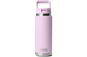 Image of Yeti Rambler 26 oz Water Bottle w/Straw Cap, Cherry Blossom, 21071505941