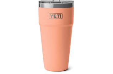 Image of Yeti Rambler 30 oz Stackable Cup w/Magslider Lid, Lowcountry Peach, 21071505466
