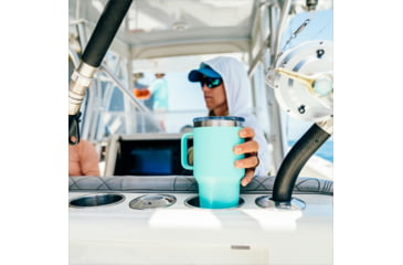 Image of Yeti Rambler 30oz Travel Mug w/ Magslider Lid, Camp Green, 21071501694