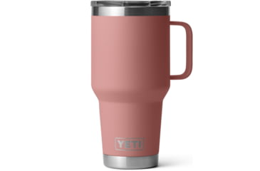 Image of Yeti Rambler 30 oz Travel Mug w/Magslider Lid, Sandstone Pink, 21071503351