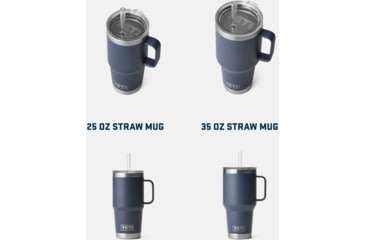 Image of Yeti Rambler 35 oz Straw Mug, Navy, 35 oz, 21071502252