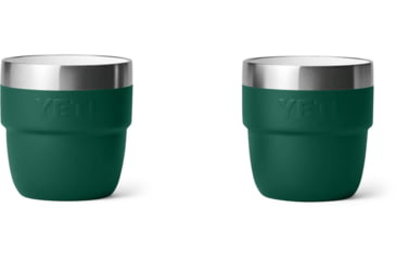 Image of Yeti Rambler 4 oz Cup 2PK, Black Forest Green, 21071505845