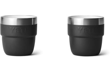 Image of Yeti Rambler 4 oz Espresso Cup - 2 Pack, Black, 4 oz, 21071504000