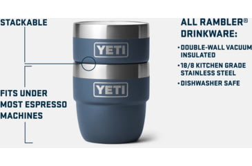 Image of Yeti Rambler 4 oz Espresso Cup - 2 Pack, Key Lime, 21071503415
