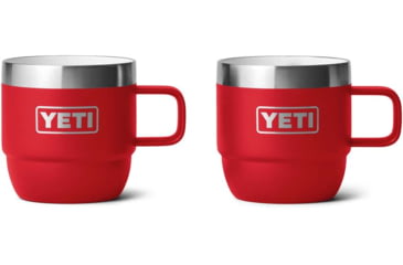 Image of Yeti Rambler 6 oz Espresso Cup - 2 Pack, Rescue Red, 6 oz, 21071503793