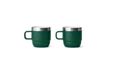 Image of Yeti Rambler 6 oz Mug 2PK, Black Forest Green, 21071505847