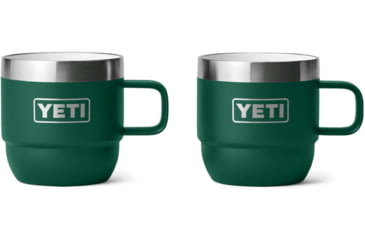 Image of Yeti Rambler 6 oz Mug 2PK, Black Forest Green, 21071505847