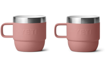Image of Yeti Rambler 6 oz Stackable Mug - 2 Pack, Sandstone Pink, 21071503327