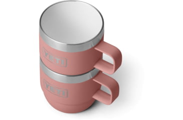 Image of Yeti Rambler 6 oz Stackable Mug - 2 Pack, Sandstone Pink, 21071503327