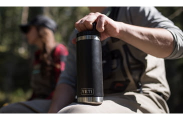 Image of Yeti Rambler Bottle-18 oz-18 oz-Black