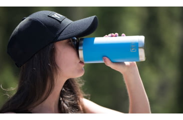 Image of Yeti Rambler Bottle-18 oz-18 oz-Tahoe Blue