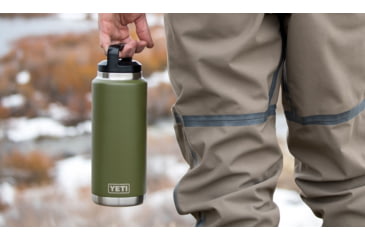 Image of Yeti Rambler Bottle-36 oz-36-Olive Green