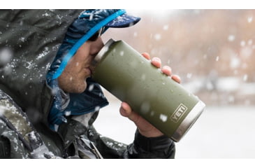 Image of Yeti Rambler Bottle-36 oz-36-Olive Green
