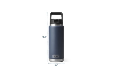 Image of Yeti Rambler Bottle Chug, Rescue Red, 46 oz, 21071504118