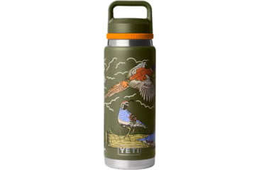 Image of Yeti Rambler Bottle w/ Chug Cap, Upland Bird Olive, 26oz, 21071509862