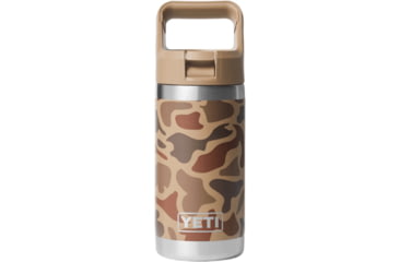 Image of Yeti Rambler Jr 12 oz Kids Water Bottle w/Straw Cap, Wetlands Camo, 21071505888