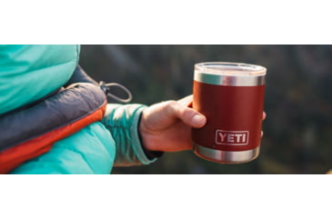 Image of Yeti Rambler Lowball -10 oz-Brick Red