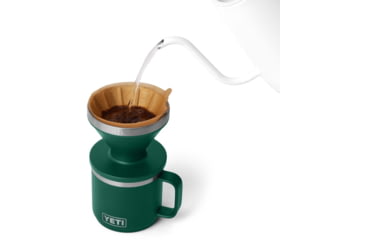 Image of Yeti Rambler Pour Over, Black Forest Green, 21071505264