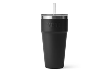 Image of Yeti Rambler Straw Cup, 26 oz, Black, 21071500644