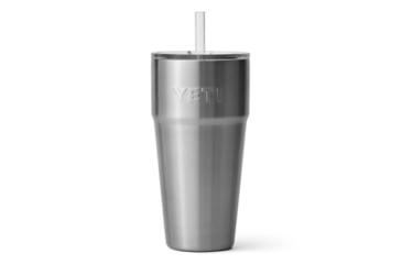 Image of Yeti Rambler Straw Cup, 26 oz, Stainless Steel, 21071500642