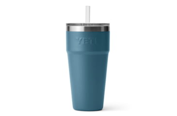 Image of Yeti Rambler Straw Cup, 26 oz, Nordic Blue, 21071501165