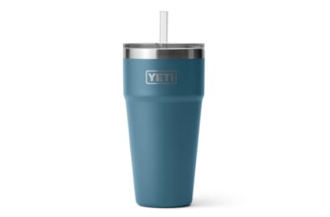 Image of Yeti Rambler Straw Cup, 26 oz, Nordic Blue, 21071501165