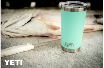 Image of Yeti Rambler Tumbler 20 oz w/Magslider Lid, Seafoam YRAM20SF