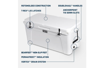 Image of Yeti Tundra 125 Cooler, Big Sky Blue, 125 K, 10125020001